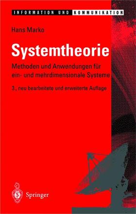 Marko |  Systemtheorie | Buch |  Sack Fachmedien