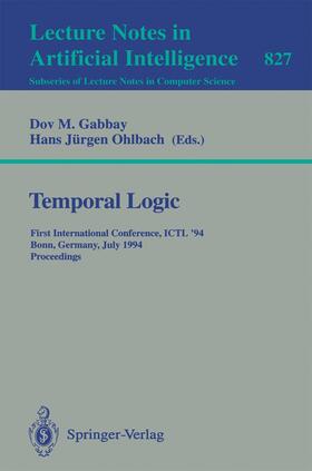 Ohlbach / Gabbay |  Temporal Logic | Buch |  Sack Fachmedien