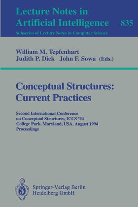 Tepfenhart / Sowa / Dick |  Conceptual Structures: Current Practices | Buch |  Sack Fachmedien