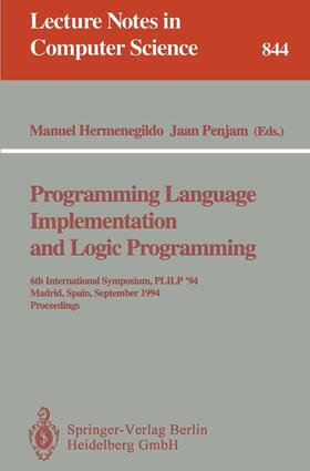 Penjam / Hermenegildo |  Programming Language Implementation and Logic Programming | Buch |  Sack Fachmedien