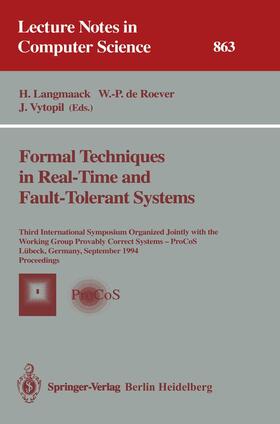 Langmaack / Vytopil / Roever |  Formal Techniques in Real-Time and Fault-Tolerant Systems | Buch |  Sack Fachmedien