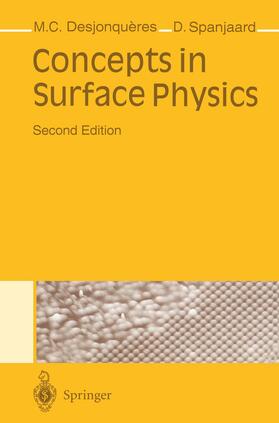 Spanjaard / Desjonqueres |  Concepts in Surface Physics | Buch |  Sack Fachmedien