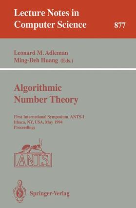 Huang / Adleman |  Algorithmic Number Theory | Buch |  Sack Fachmedien