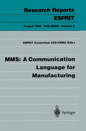  MMS: A Communication Language for Manufacturing | Buch |  Sack Fachmedien