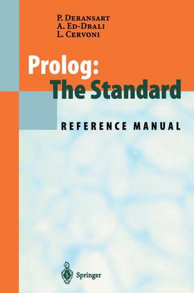 Deransart / Ed-Dbali / Cervoni |  Prolog: The Standard | Buch |  Sack Fachmedien