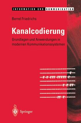 Friedrichs |  Kanalcodierung | Buch |  Sack Fachmedien