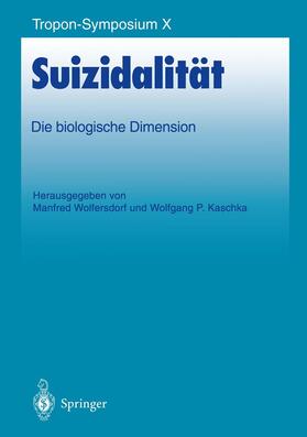 Kaschka / Wolfersdorf | Suizidalität | Buch | 978-3-540-59474-1 | sack.de