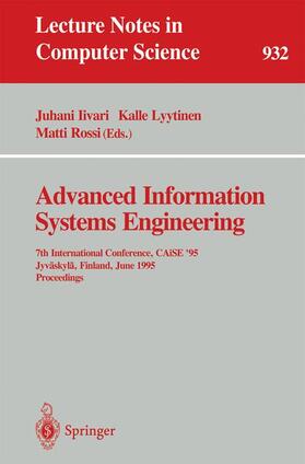 Iivari / Rossi / Lyytinen |  Advanced Information Systems Engineering | Buch |  Sack Fachmedien
