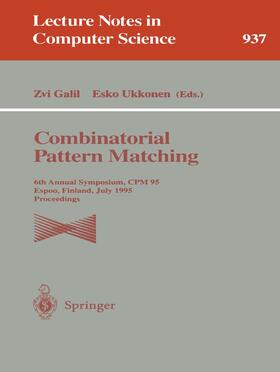 Ukkonen / Galil |  Combinatorial Pattern Matching | Buch |  Sack Fachmedien