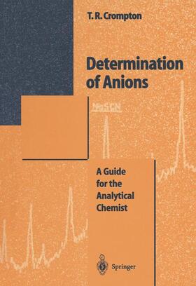 Crompton |  Determination of Anions | Buch |  Sack Fachmedien