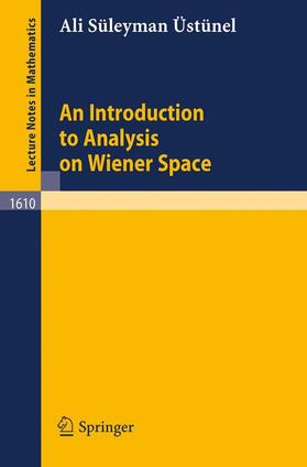 Üstünel |  An Introduction to Analysis on Wiener Space | Buch |  Sack Fachmedien