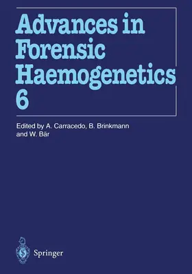 Carracedo / Bär / Brinkmann |  16th Congress of the International Society for Forensic Haemogenetics (Internationale Gesellschaft für forensische Hämogenetik e.V.), Santiago de Compostela, 12¿16 September 1995 | Buch |  Sack Fachmedien