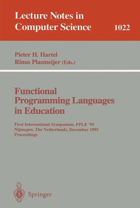 Hartel |  Functional Programming Languages in Education | Buch |  Sack Fachmedien