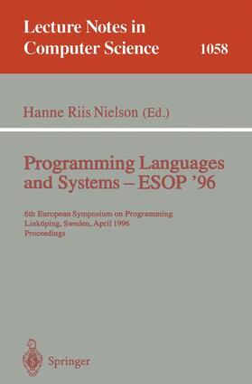 Nielson |  Programming Languages and Systems - ESOP '96 | Buch |  Sack Fachmedien