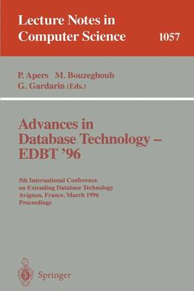 Apers / Bouzeghoub / Gardarin |  Advances in Database Technology EDBT '96 | Buch |  Sack Fachmedien