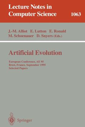 Alliot / Lutton / Snyers |  Artificial Evolution | Buch |  Sack Fachmedien