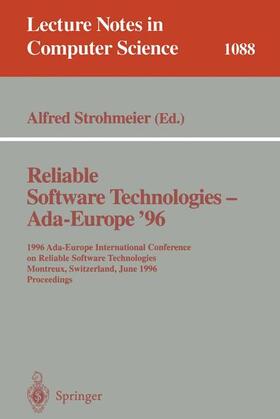 Strohmeier |  Reliable Software Technologies - Ada Europe 96 | Buch |  Sack Fachmedien