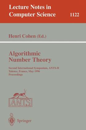 Cohen |  Algorithmic Number Theory | Buch |  Sack Fachmedien