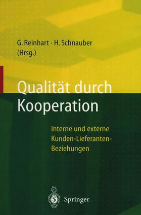 Schnauber / Reinhart |  Qualität durch Kooperation | Buch |  Sack Fachmedien