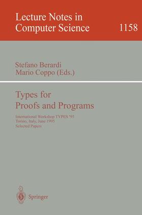 Coppo / Berardi |  Types for Proofs and Programs | Buch |  Sack Fachmedien