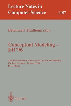 Thalheim |  Conceptual Modeling - ER '96 | Buch |  Sack Fachmedien