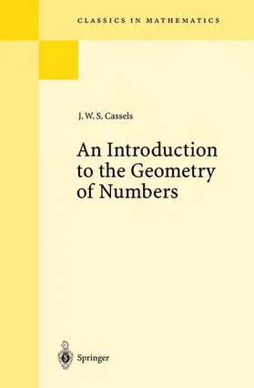 Cassels |  An Introduction to the Geometry of Numbers | Buch |  Sack Fachmedien