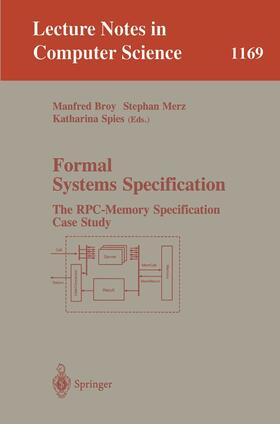 Broy / Spies / Merz |  Formal Systems Specification | Buch |  Sack Fachmedien