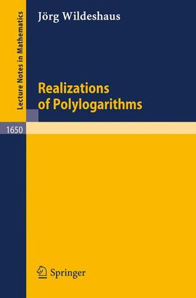 Wildeshaus |  Realizations of Polylogarithms | Buch |  Sack Fachmedien