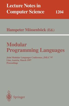 Mössenböck |  Modular Programming Languages | Buch |  Sack Fachmedien