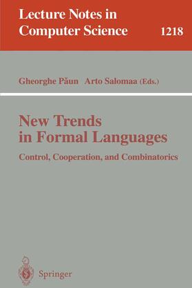 Salomaa / Paun | New Trends in Formal Languages | Buch | 978-3-540-62844-6 | sack.de