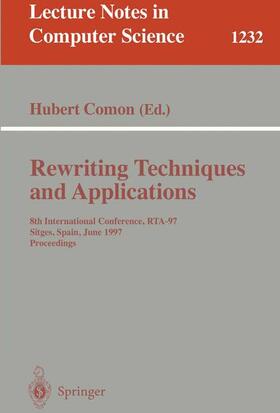 Comon |  Rewriting Techniques and Applications | Buch |  Sack Fachmedien