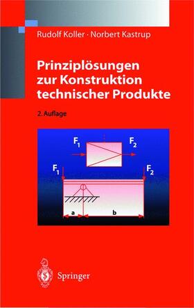 Kastrup / Koller |  Prinziplösungen zur Konstruktion technischer Produkte | Buch |  Sack Fachmedien