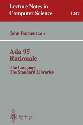 Barnes |  Ada 95 Rationale | Buch |  Sack Fachmedien