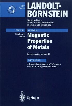  Alloys and Compounds of d-Elements with Main Group Elements. Part 2 | Buch |  Sack Fachmedien