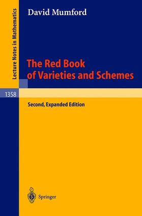 Mumford |  The Red Book of Varieties and Schemes | Buch |  Sack Fachmedien
