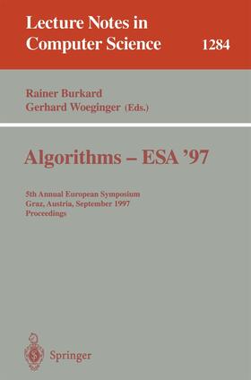 Woeginger / Burkard |  Algorithms - ESA '97 | Buch |  Sack Fachmedien