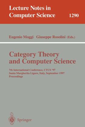 Rosolini / Moggi |  Category Theory and Computer Science | Buch |  Sack Fachmedien