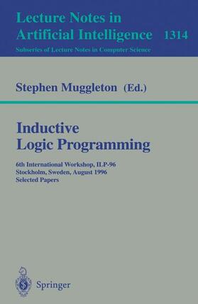 Muggleton |  Inductive Logic Programming | Buch |  Sack Fachmedien