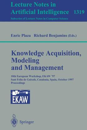 Benjamins / Plaza |  Knowledge Acquisition, Modeling and Management | Buch |  Sack Fachmedien