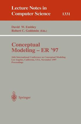 Goldstein / Embley |  Conceptual Modeling - ER '97 | Buch |  Sack Fachmedien