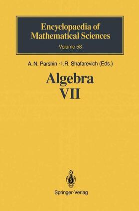 Collins / Grigorchuk / Kostrikin |  Algebra VII | Buch |  Sack Fachmedien