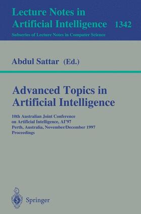 Sattar |  Advanced Topics in Artificial Intelligence | Buch |  Sack Fachmedien