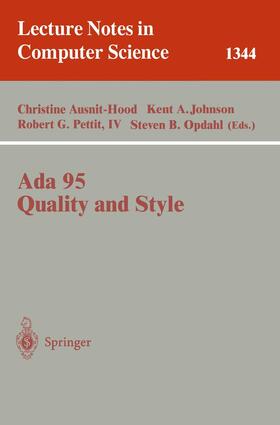 Ausnit-Hood / Opdahl / Johnson |  Ada 95, Quality and Style | Buch |  Sack Fachmedien