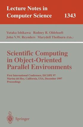 Ishikawa / Tholburn / Oldehoeft |  Scientific Computing in Object-Oriented Parallel Environments | Buch |  Sack Fachmedien