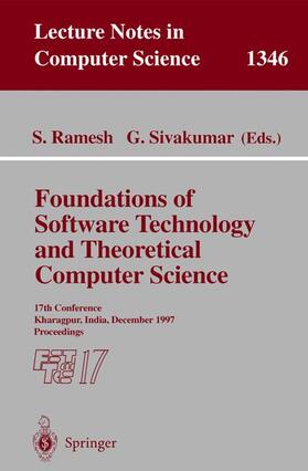 Sivakumar / Ramesh |  Foundations of Software Technology and Theoretical Computer Science | Buch |  Sack Fachmedien