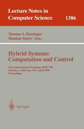 Sastry / Henzinger |  Hybrid Systems: Computation and Control | Buch |  Sack Fachmedien