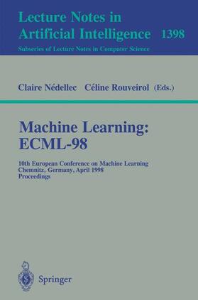 Rouveirol / Nedellec |  Machine Learning: ECML-98 | Buch |  Sack Fachmedien