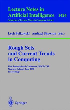 Polkowski |  Rough Sets and Current Trends in Computing | Buch |  Sack Fachmedien