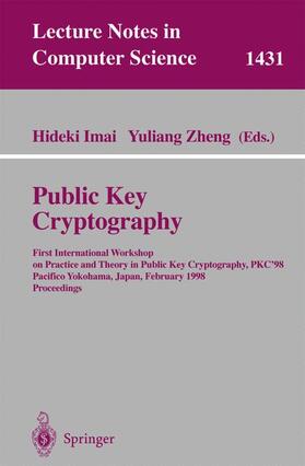 Zheng / Imai |  Public Key Cryptography | Buch |  Sack Fachmedien
