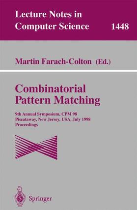 Farach-Colton |  Combinatorial Pattern Matching | Buch |  Sack Fachmedien